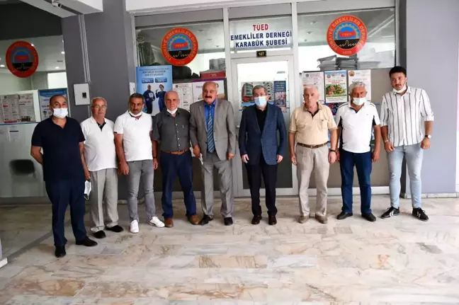 Başkan Vergili'den Türkiye Emekliler Derneği Karabük Şubesine Ziyaret