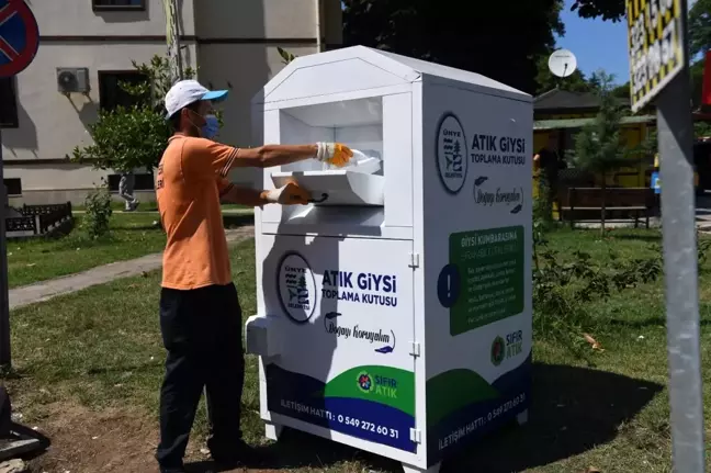 Ünye'de ev tekstil atıkları ekonomiye kazandırılacak