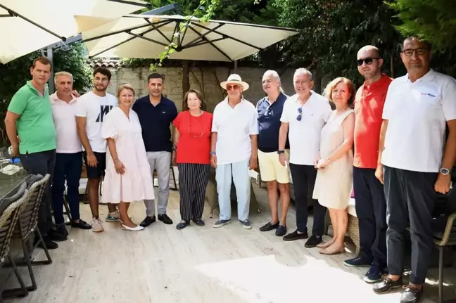 Rahmi Koç'tan Kuşadası Belediye Başkanı Günel'e nezaket ziyareti