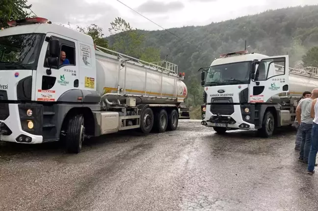 Karabük Belediyesinden sel felaketinin yaşandığı bölgeye destek