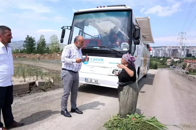 Başkan Sandıkçı'dan sorunlara yerinde çözüm