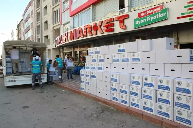 Suluova'dan Batı Karadeniz illerine sel nedeniyle yardım gönderildi