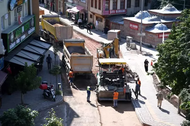 Kestel Belediyesi'nden asfalt mesaisi