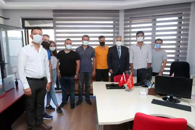 Vali Erol Ayyıldız basın kuruluşlarını ziyaret etti