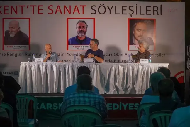 Kent'te Sanat Söyleşileri'nde yönetmenler Karşıyakalılarla buluştu