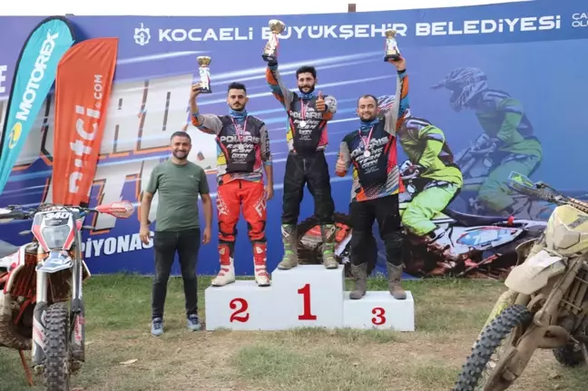Türkiye Enduro ve ATV Şampiyonası'nın ikinci ayağı, Kocaeli'de yapıldı