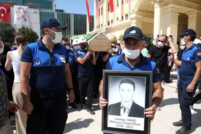 Yardımsever zabıta komiseri gözyaşlarıyla son yolculuğuna uğurlandı