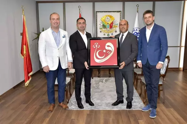 Kaymakam Can'dan Başkan Erdoğan'a veda ziyareti