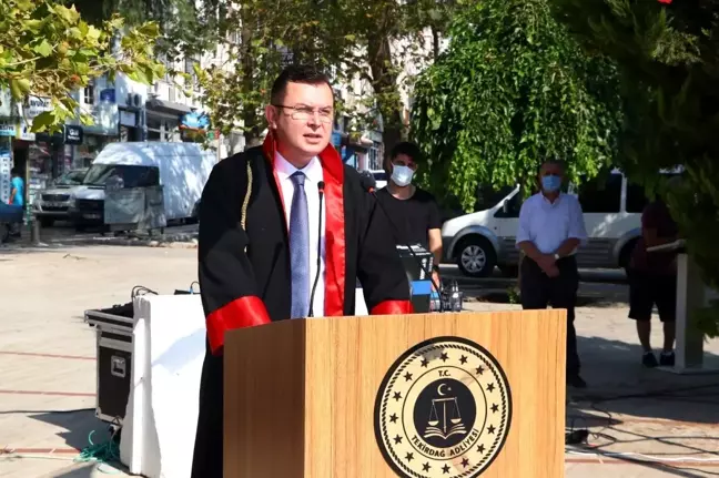 Tekirdağ'da adli yıl açılışı törenle gerçekleştirildi