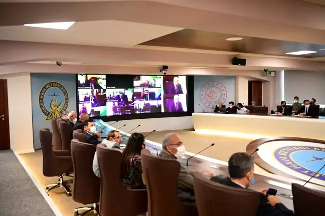 DHMİ Yönetimi hizmet ve takip değerlendirme toplantısı yaptı