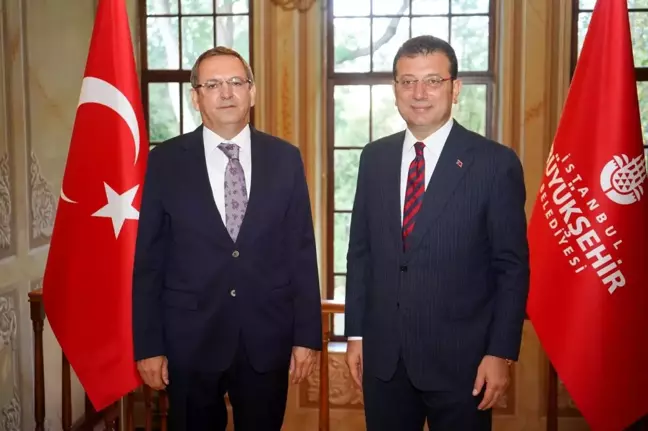 Başkan Ergin'den, Ekrem İmamoğlu'na ziyaret