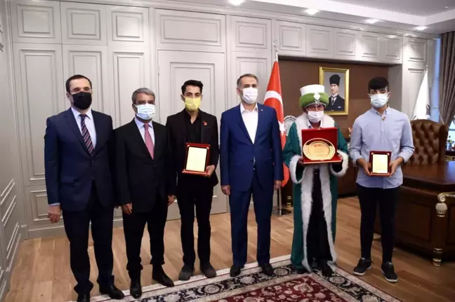 Vali Mahmut Çuhadar'a Ahilik Haftası ziyareti