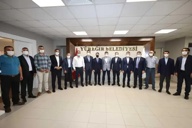 AK Parti Genel Başkan Yardımcısı Hamza Dağ'dan, Adana'da Yüreğir Belediyesi'ne ziyaret