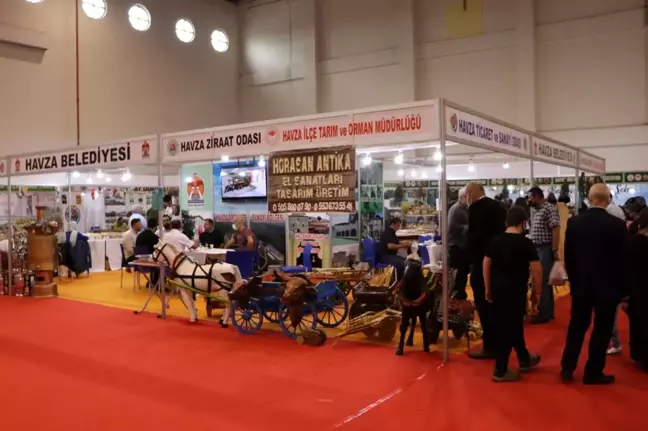6. Samsun Tarım Fuarı'nda Havza standını binlerce kişi ziyaret etti