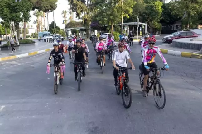Mersin'de pedallar daha fazla hareket için çevrildi