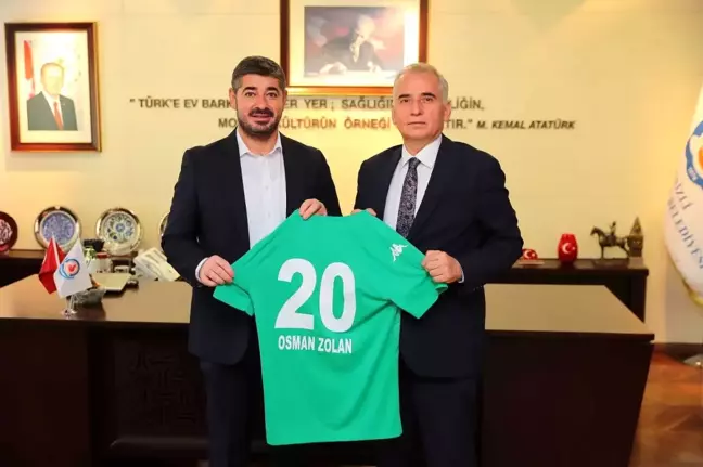 Denizlispor'dan Başkan Zolan'a ziyaret