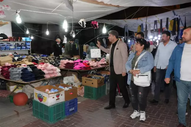 Başkan Tosun'dan, Stantlara ve Panayır Esnafı'na ziyaret