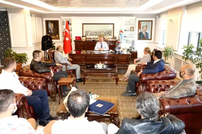Makina Mühendisleri Odası'ndan Başkan Palancıoğlu'na ziyaret