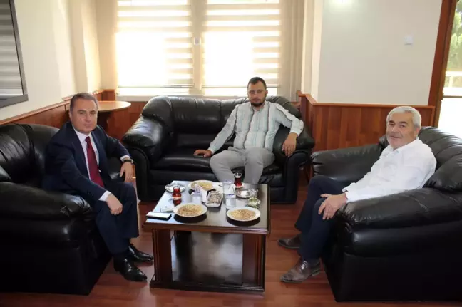 Anamur Kaymakamı Bilal Bozdemir'e ziyaret