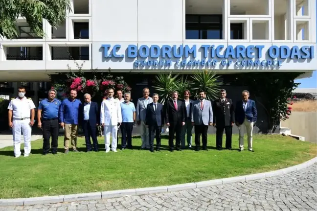 Vali Orhan Tavlı Bodrum Ticaret Odasını Ziyaret Etti