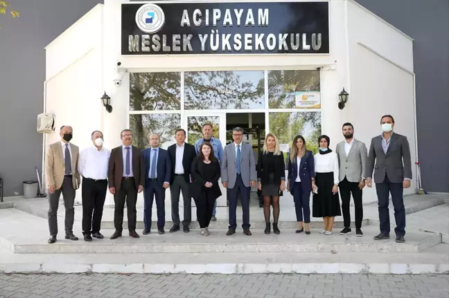 Rektör Kutluhan Acıpayam'da Temaslarda Bulundu