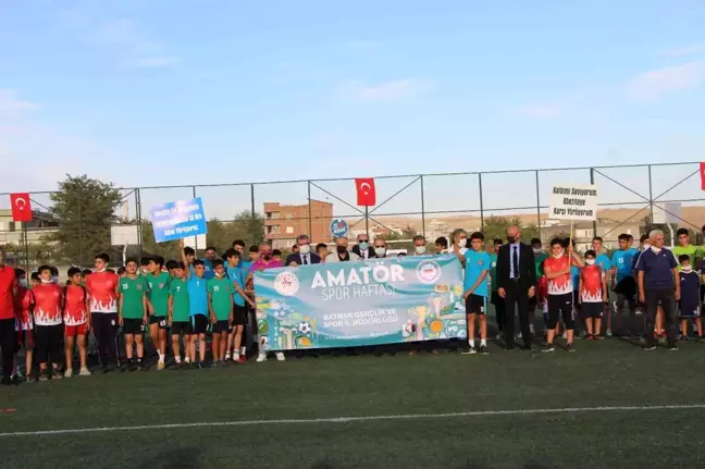 Batman'da Amatör Spor Haftası coşkuyla kutlandı