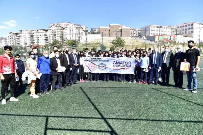 Oryantiring heyecanı Mamak'ta yaşandı
