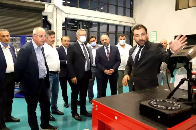 Batı Karadenizli işadamları Model Fabrika'da incelemelerde bulundu