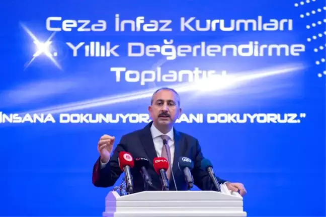 Adalet Bakanı Gül, Ceza İnfaz Kurumları 10. Yıllık Değerlendirme Toplantısı'nda konuştu
