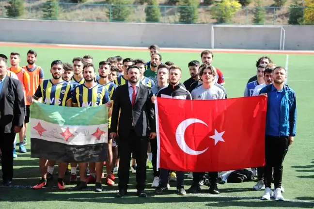 Tokat'ta kardeşlik futbol turnuvası