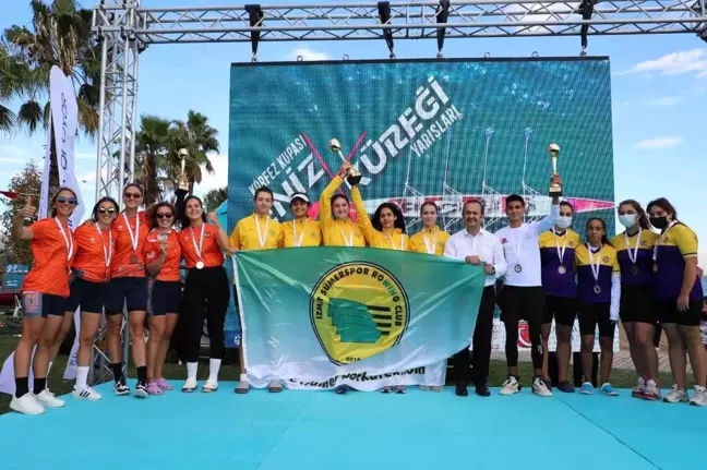 Körfez Kupası Deniz Küreği Yarışları'nda İzmit Sümerspor fırtınası esti