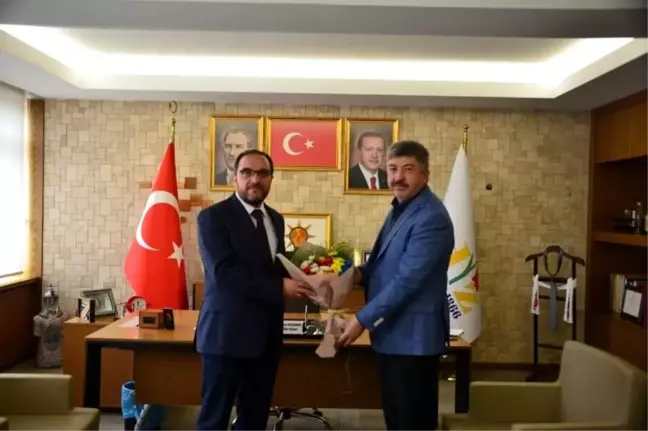 Müftü Nurullah Koçhan'dan Başkan Akçadurak'a ziyaret
