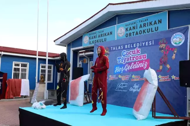 Talas okullarında 'Çocuk Şenliği' devam ediyor