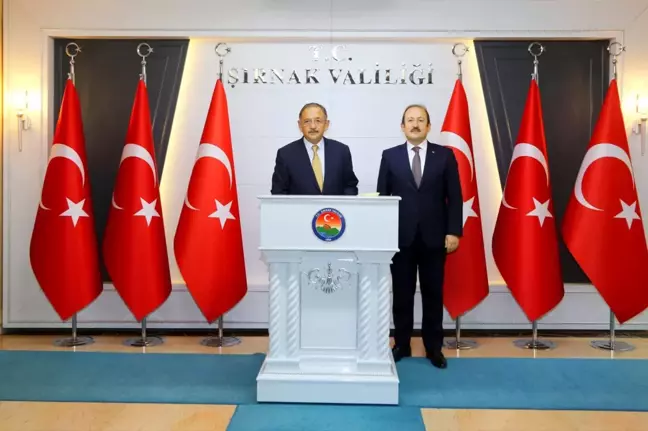 65.HÜKÜMET ÇEVRE VE ŞEHİRCİLİK BAKANI, AK PARTİ GENEL BAŞKAN YARDIMCISI MEHMET ÖZHASEKİ, VALİ ALİ HAMZA PEHLİVAN'I ZİYARET ETTİ