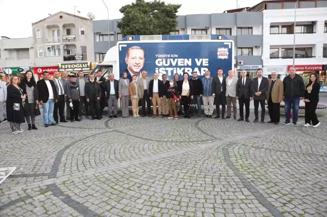 AK Parti'li Sürekli'den Çeşme Belediyesi'ne