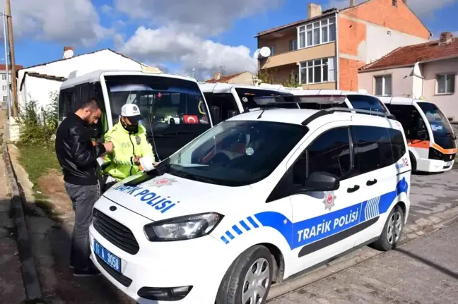 Bozüyük'te halk dolmuşlarına yönelik sivil denetim yapıldı