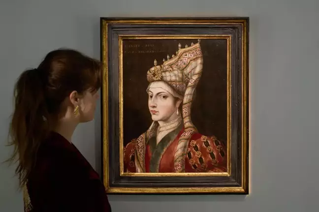 İngiltere'deki müzayedede Hürrem Sultan Portresi 126 bin pounda alıcı buldu