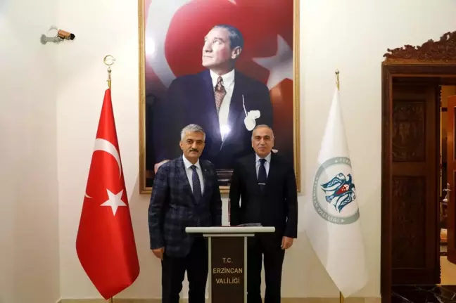 9'uncu Kolordu Komutanı Tümgeneral Erhan Uzun, Sayın Valimiz Mehmet Makas'ı Makamında Ziyaret Etti