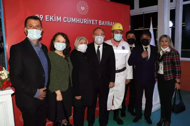 Zonguldak'ta Cumhuriyet Bayramı resepsiyonu