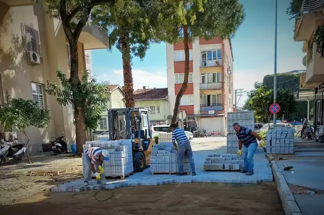 Ödemiş'te kilit parke taş seferberliği