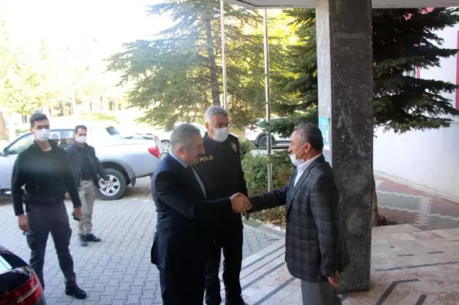 Son dakika haberleri: Konya İl Emniyet Müdürü Dinç Seydişehir'i ziyaret etti