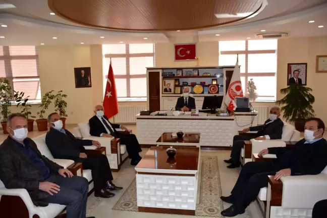 Gümüşhane Sanayi ve Ticaret Odası'ndan Rektörümüze Ziyaret