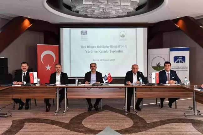 Türk Dünyası Belediyeler Birliği Osmangazi'de toplandı