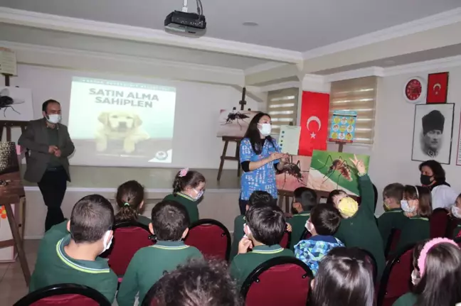 Trabzon Büyükşehir Belediyesi öğrencileri bilinçlendirmeye devam ediyor