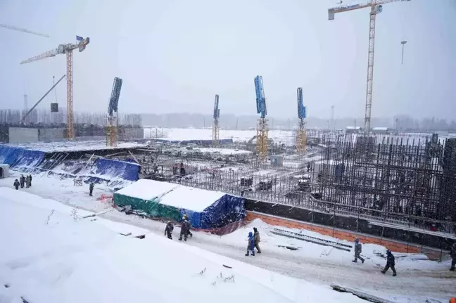BREST-OD-300 reaktörünün temel betonlaması tamamlandı
