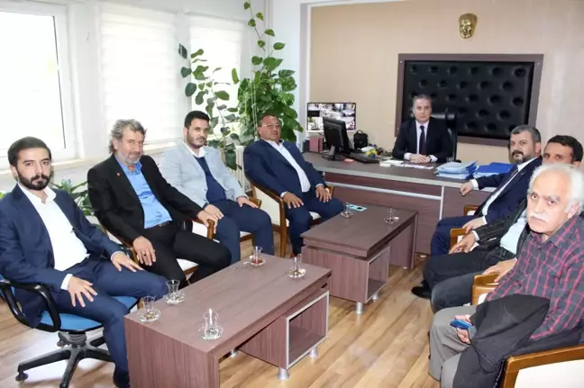 Saadet Partisi heyeti Anamur'u ziyaret etti