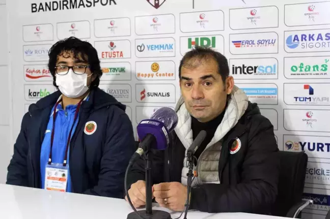 Bandırmaspor Gençlerbirliği maçının ardından