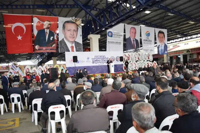 Kumluca Toptancı Hali'nde sezon açıldı