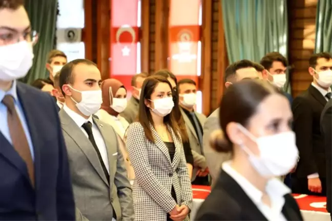 114 aday memur yemin ederek asaletlerini aldı