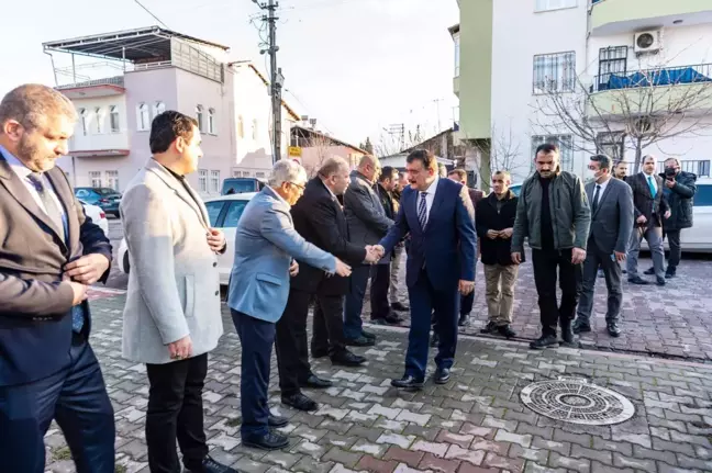 Başkan Gürkan, Malatya Muhtarlar Derneği'ni ziyaret etti